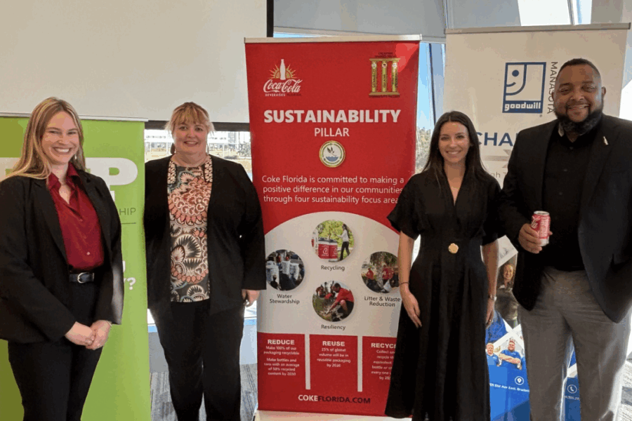 Coke Florida's Sustainability Team