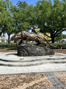 FIU Statue - Coca-Cola Beverages Florida FIU Statue